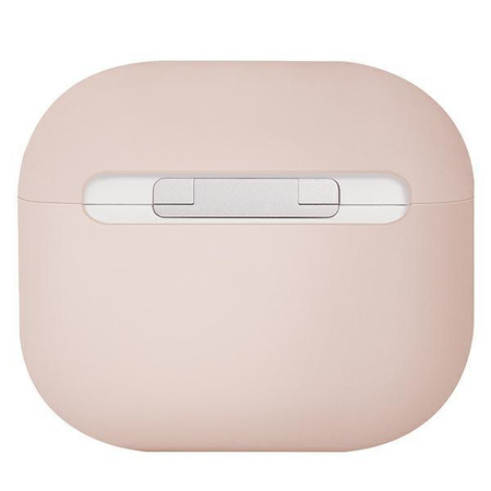 UNIQ etui Lino AirPods 3 gen. Silicone różowy/blush pink