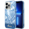 Guess GUHCP14LHGPLHB iPhone 14 Pro 6,1" niebieski/blue hardcase Porcelain Collection