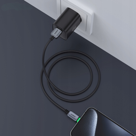 PALPRO KABEL USB-A USB-C SZYBKIE ŁADOWANIE DO TELEFONU USB TYP C 3A 1M