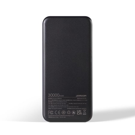 Joyroom powerbank 30000mAh Dazzling Series 22.5W czarny (QP196)
