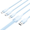 VENTION KABEL USB 2.0 A DO 3W1 3A DO TELEFONÓW 1.5M Z FUNKCJĄ FAST CHARGING