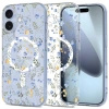 Etui Tech-Protect FlexAir MagSafe na iPhone 17- stokrotki z liśćmi