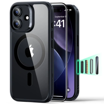 ESR ZESTAW CLASSIC HYBRID MAGSAFE DO IPHONE 17 Z SZKŁEM HARTOWANYM NA