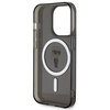 Karl Lagerfeld KLHMP14LHFCKNOK iPhone 14Pro 6.1 czarny/black hardcase IML Ikonik MagSafe