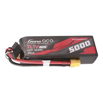 GENS ACE G-TECH AKUMULATOR LIPO 5000MAH 11.1V 60C 3S1P DO ZABAWEK RC Z XT60