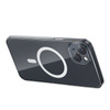 BASEUS ETUI POKROWIEC DO IPHONE 13 MAGNETIC CRYSTAL CLEAR ZESTAW CZYSZCZĄCY