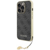 Guess GUHCP15LGF4GGR iPhone 15 Pro 6.1" szary/grey hardcase 4G Charms Collection
