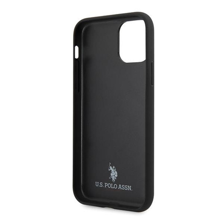 Etui U.S. Polo Assn. Polo Type Collection na iPhone 11 Pro Max - granatowe