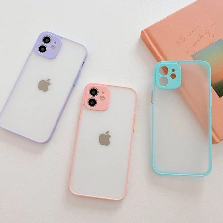 Milky Case silikonowe elastyczne półprzezroczyste etui do Xiaomi Redmi 9T granatowy
