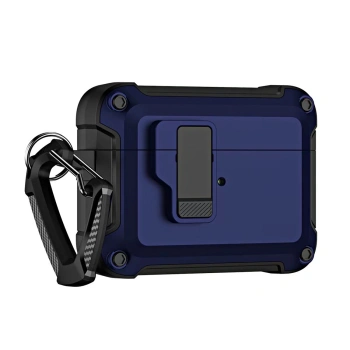 HURTEL ETUI PANCERNE DO AIRPODS 4 Z KARABINKIEM ZAWIESZKA