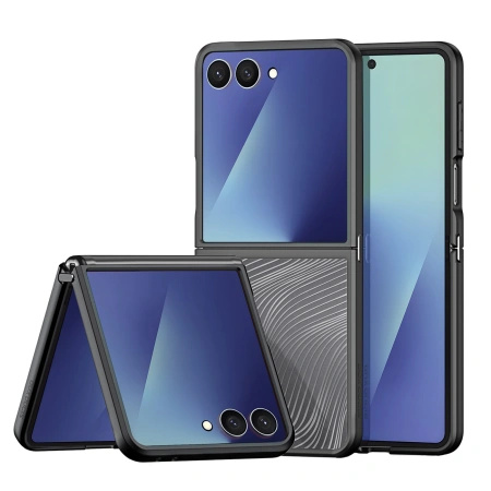 Etui Dux Ducis Aimo na Samsung Galaxy Z Flip7 - czarne