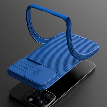Pancerne etui Nillkin CamShield Pro Magnetic Case do iPhone 15 Plus z osłoną na aparat - zielone