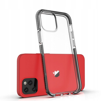 HURTEL ETUI SPRING CASE POKROWIEC ŻELOWY DO IPHONE 12 MINI OCHRONNY Z RAMKĄ