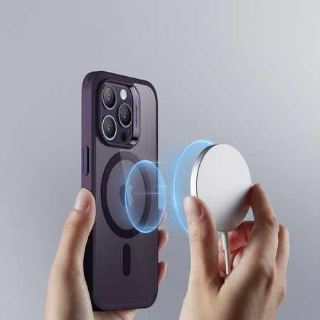 ESR CH HALOLOCK MAGSAFE IPHONE 14 PRO MAX CLEAR/PURPLE
