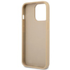 Guess GUHCP14LPSATLE iPhone 14 Pro 6,1" beżowy/beige hardcase SaffianoTriangle Logo