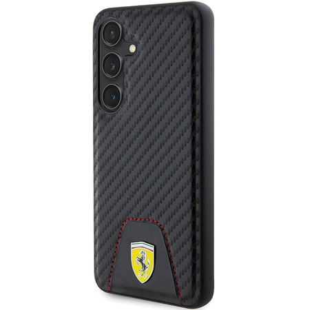 FERRARI ETUI DO SAMSUNG GALAXY S24 S921 HARDCASE ZAWANSOWANA OCHRONA CARBON