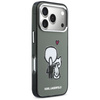 Etui Karl Lagerfeld Karl & Choupette     Back MagSafe do iPhone 17 Pro czarny
