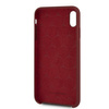 Mercedes MEHCI65SILRE iPhone Xs Max czerwony/red hardcase Silicone Line