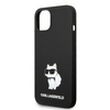 Karl Lagerfeld KLHMP14MSNCHBCK iPhone 14 Plus 6,7" hardcase czarny/black Silicone Choupette MagSafe