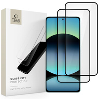 TECH-PROTECT SZKŁO HARTOWANE GLASS FIT+ DO POCO M7 PRO 5G 2-PACK OCHRONNE