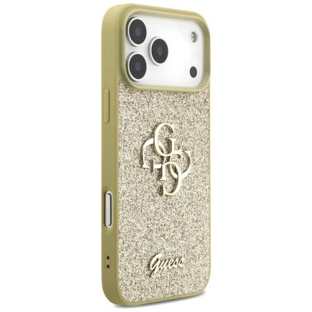 GUESS ETUI FIXED GLITTER BIG 4G DO IPHONE 17 PRO MAX CASE OCHRONNY