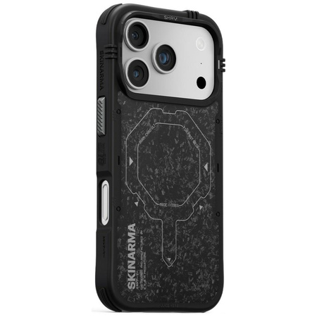 Etui Skinarma Vektor MagSafe do iPhone   17 Pro onyx