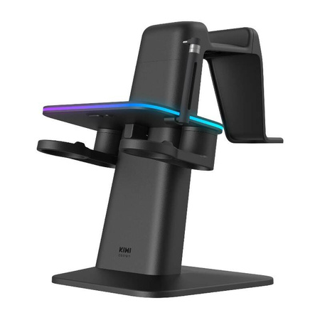KIWIDESIGN STACJA ŁADUJĄCA RGB DO META QUEST 3 QUEST 2 QUEST PRO AKCESORIA