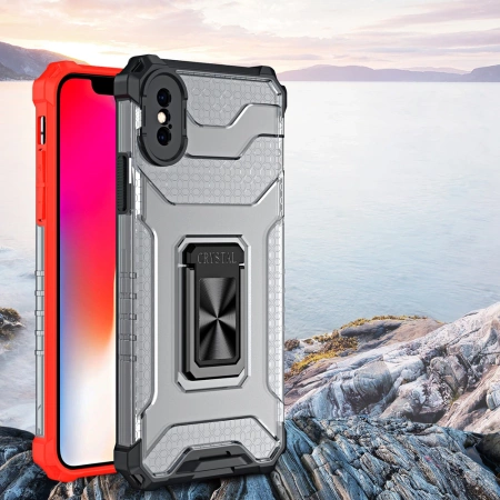 HURTEL CRYSTAL RING CASE PANCERNE ETUI DO IPHONE XS MAX MAGNETYCZNY UCHWYT