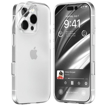 MERCURY ETUI CASE POKROWIEC DO IPHONE 16 PRO PRZEJROCZYSTY JELLY CLEAR