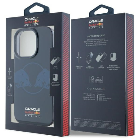 Red Bull RBHMP15X24HIDBV iPhone 15 Pro   Max 6.7 hardcase granatowy/navy IML Two Bulls MagSafe
