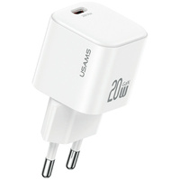USAMS ŁADOWARKA SIECIOWA ADAPTER USB-C DO APPLE IPHONE IPAD 20W Z KABLEM