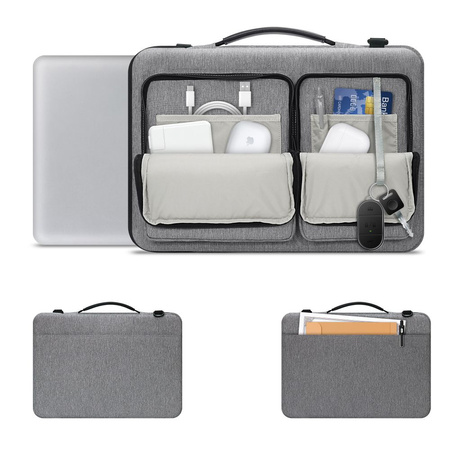 TECH-PROTECT TORBA DEFENDER DO LAPTOPA 13-14 WODOODPORNE ZAMKNIĘCIE OCHRONA