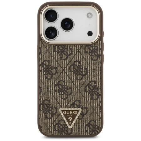 GUESS CASE 4G TRIANGLE LOGO MAGSAFE DO IPHONE 17 PRO MAGNETYCZNY SYSTEM