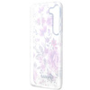 Etui Guess GUHCS23MHCFWST S23+ S916 - białe Flower Collection