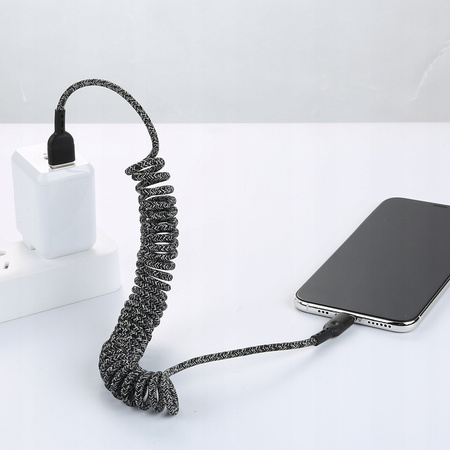 McDodo phone cable QUICK CHARGE 4 USB TYP-C 1.8m black