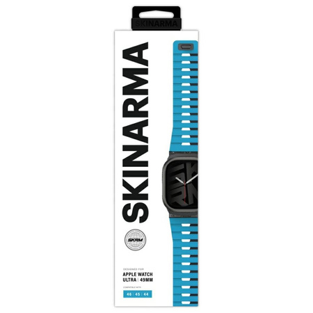Pasek Skinarma Gemini do Apple Watch     49/46/45/44 mm niebieski
