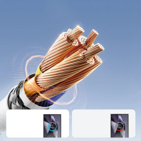 JOYROOM KABEL USB-A USB-C DO SAMSUNG GALAXY S20 S21 S22 S23 S23 ULTRA 2M