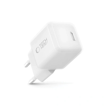 TECH-PROTECT ŁADOWARKA SIECIOWA NCM25 USB-C PD 25W DO TELEFONÓW Z USB-C