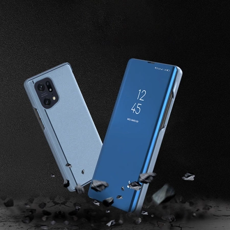 HURTEL POKROWIEC CLEAR VIEW CASE DO OPPPO FIND X5 PRO Z KLAPKĄ ELEGANCKI