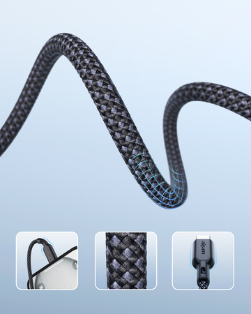 INNOSTYLE KABEL USB-C SZYBKIE ŁADOWANIE DO IPHONE SAMSUNG USB TYP C 60W 2M