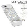 Etui Tech-Protect FlexAir MagSafe na iPhone 17 Air - stokrotki z liśćmi