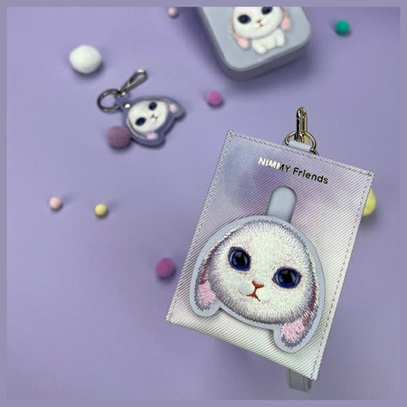 NIMMY PORTFEL NA KARTY BIG EYED PET 2.0 RABBIT DO ORGANIZACJI ZESTAWÓW KART