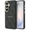 Etui Guess 4G Embossed Ring MagSafe do Samsung Galaxy S26 czarny