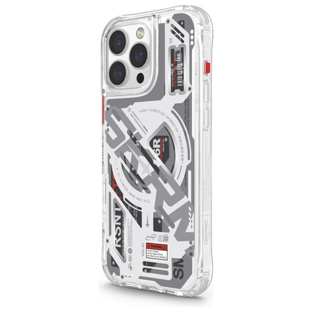 Skinarma etui Ekho iPhone 16 Pro 6.3    Magnetic Charging przezroczysty/clear