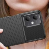 Thunder Case etui Xiaomi Poco X5 5G / Redmi Note 12 5G silikonowy pancerny pokrowiec czarne