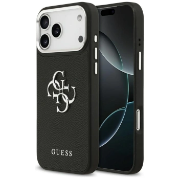 GUESS ETUI GRAINED BIG 4G CLASSIC LOGO DO IPHONE 17 PRO MAX ELEGANCKIE