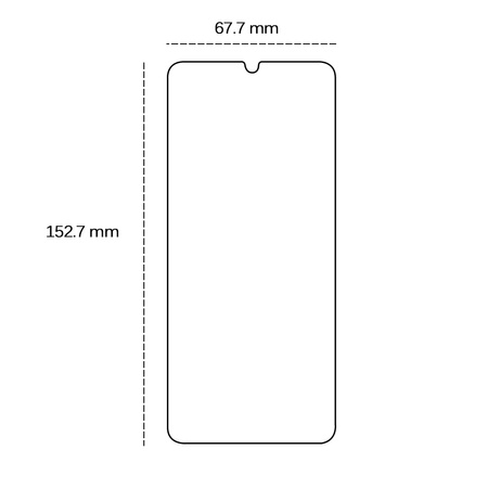 Szkło hartowane 2,5D do Samsung Galaxy A33 5G