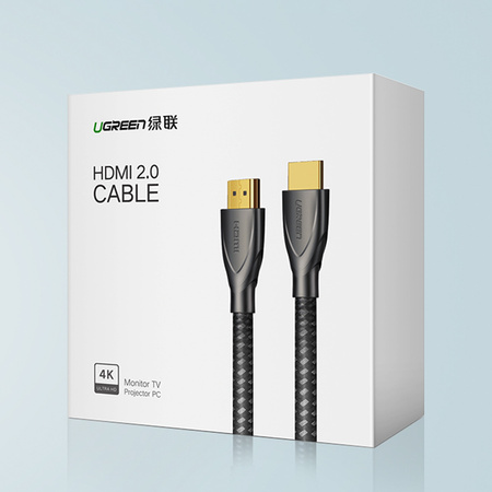 Ugreen kabel przewód HDMI 2.0 4K 60Hz 1m szary (HD131)