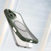 HURTEL ETUI SILIKONOWE CASE POKROWIEC DO MAGSAFE IPHONE 16 ZIELONE LEADING