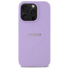 GUESS ETUI HARDCASE DO IPHONE 16 PRO MAX 6.9 DO MAGSAFE SAFFIANO FIOLETOWE